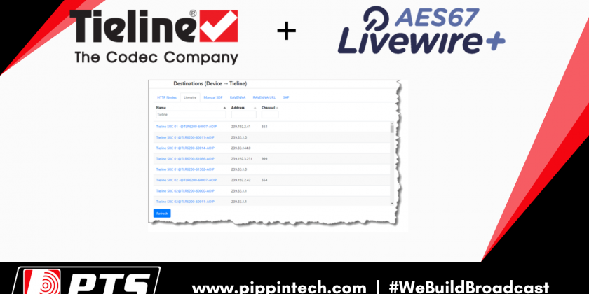 Livewire+ support for Tieline Gateway is coming!