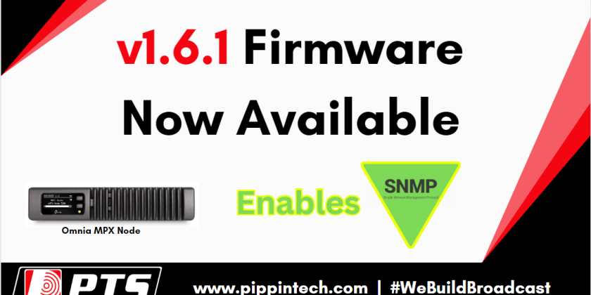 Omnia MPX Node v1.6.1 Firmware Now Available